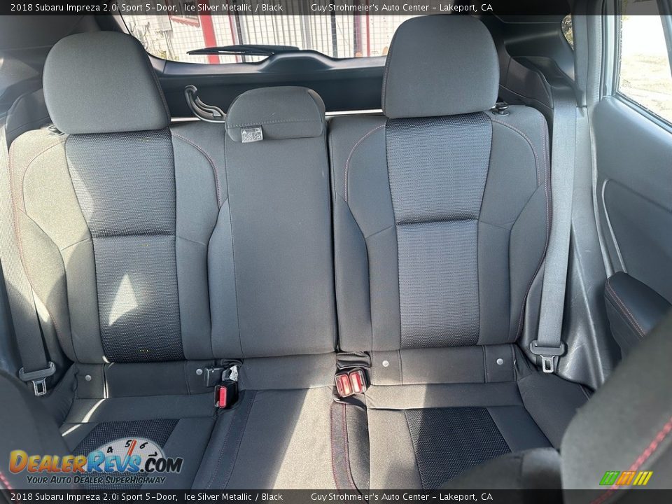 Rear Seat of 2018 Subaru Impreza 2.0i Sport 5-Door Photo #15