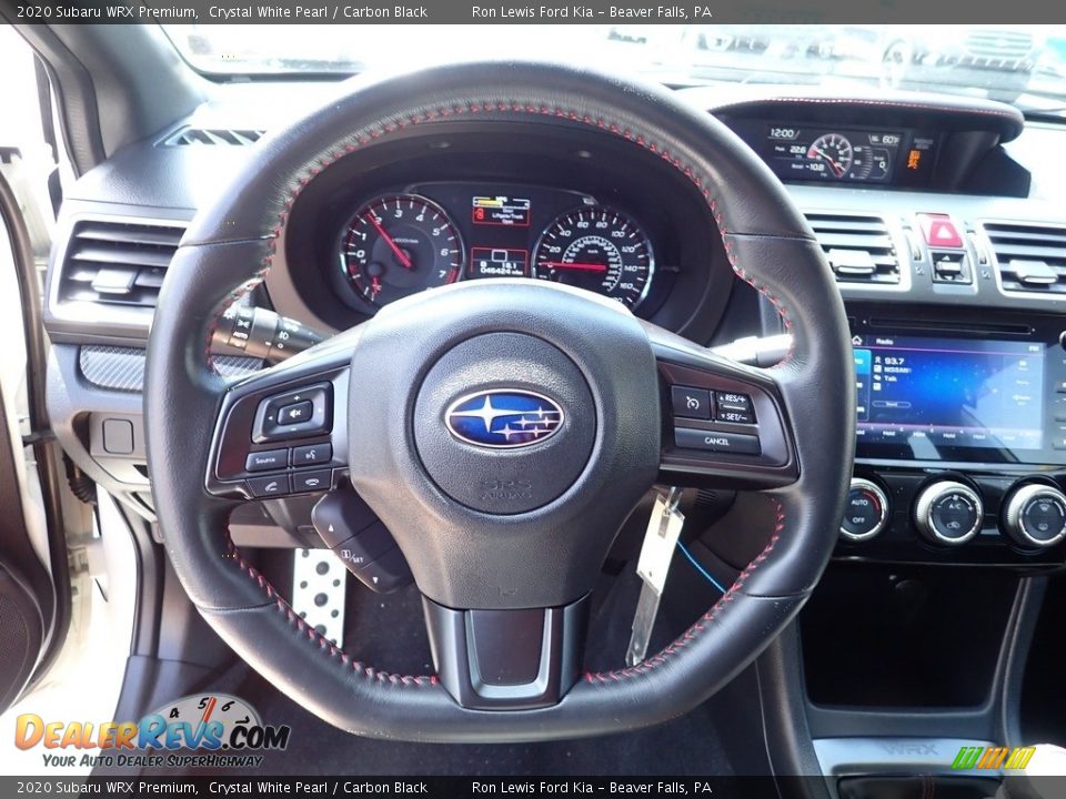 2020 Subaru WRX Premium Steering Wheel Photo #16