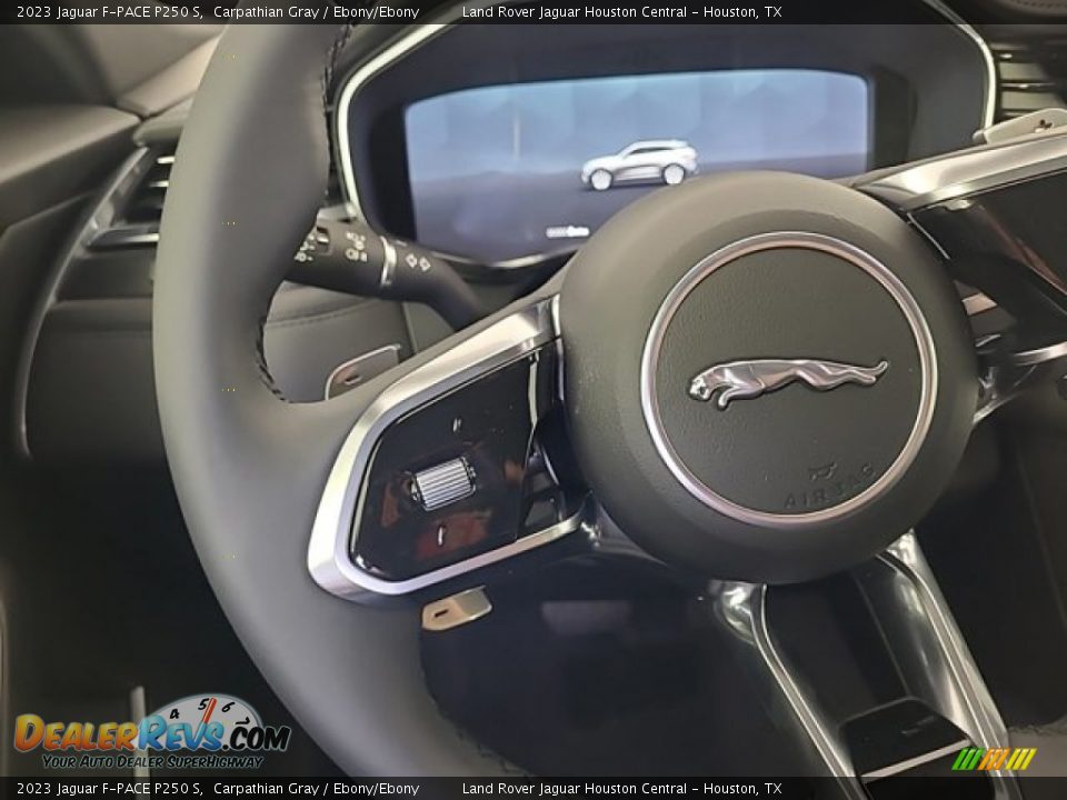 2023 Jaguar F-PACE P250 S Steering Wheel Photo #17