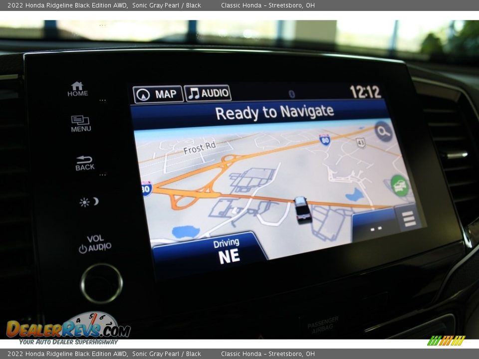 Navigation of 2022 Honda Ridgeline Black Edition AWD Photo #28