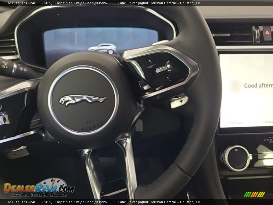 2023 Jaguar F-PACE P250 S Steering Wheel Photo #18