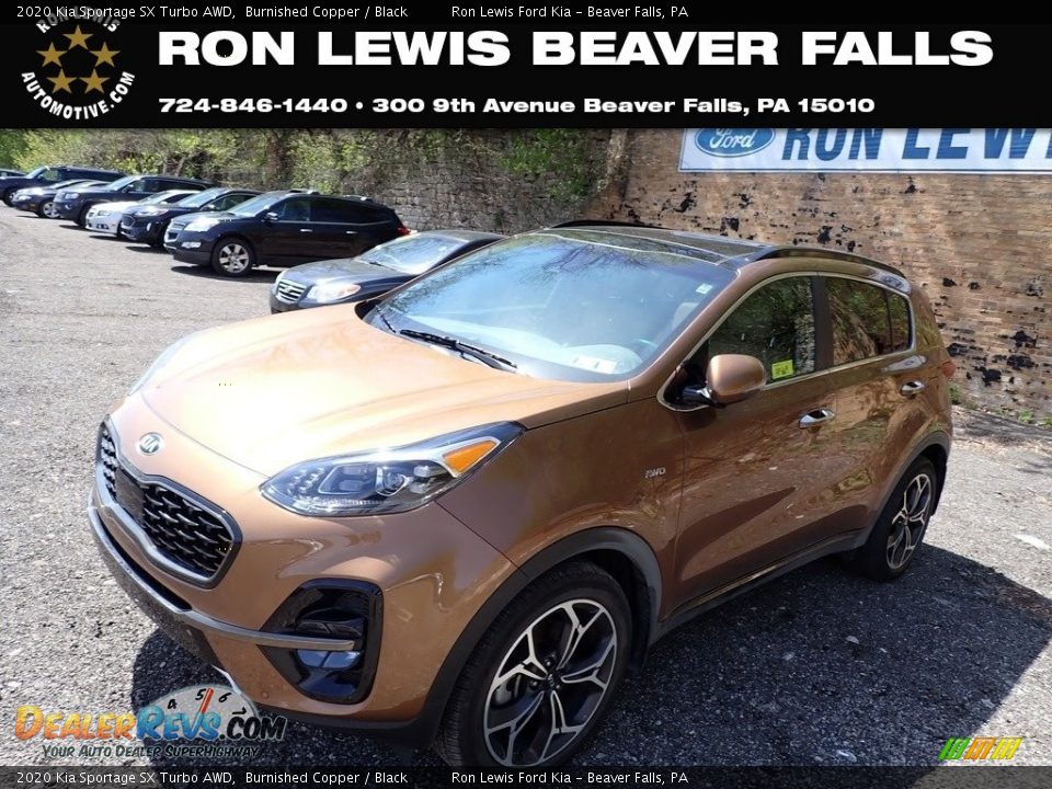 2020 Kia Sportage SX Turbo AWD Burnished Copper / Black Photo #1