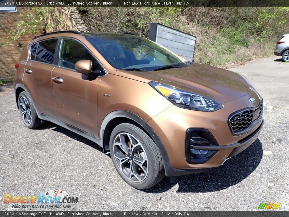 Front 3/4 View of 2020 Kia Sportage SX Turbo AWD Photo #3