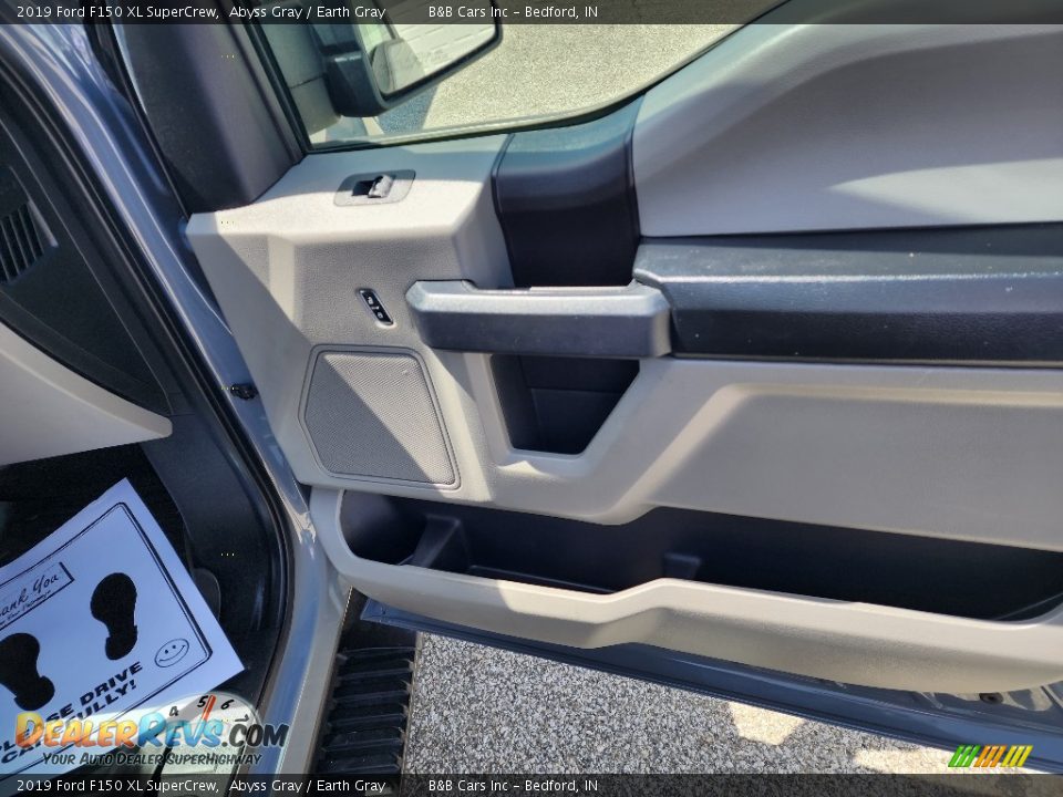 2019 Ford F150 XL SuperCrew Abyss Gray / Earth Gray Photo #21