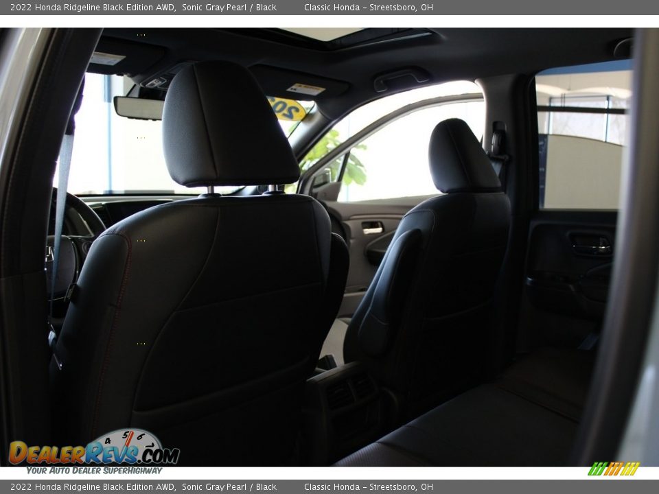 2022 Honda Ridgeline Black Edition AWD Sonic Gray Pearl / Black Photo #33