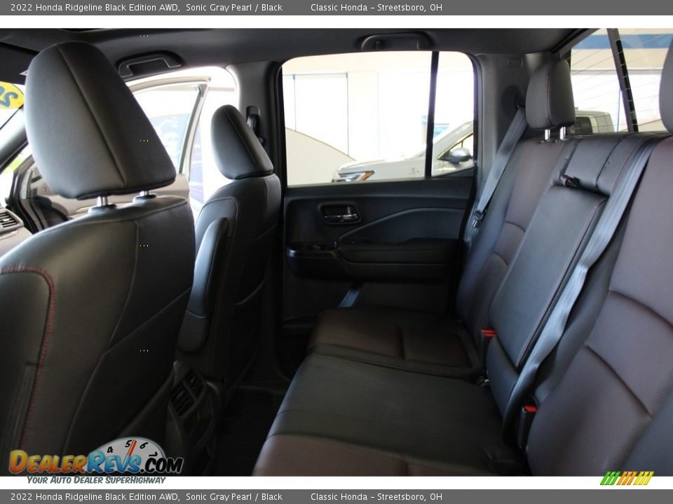 2022 Honda Ridgeline Black Edition AWD Sonic Gray Pearl / Black Photo #34