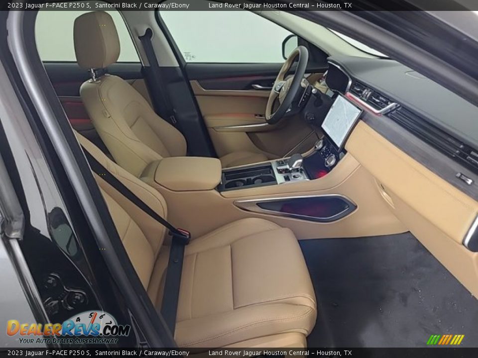 Caraway/Ebony Interior - 2023 Jaguar F-PACE P250 S Photo #3