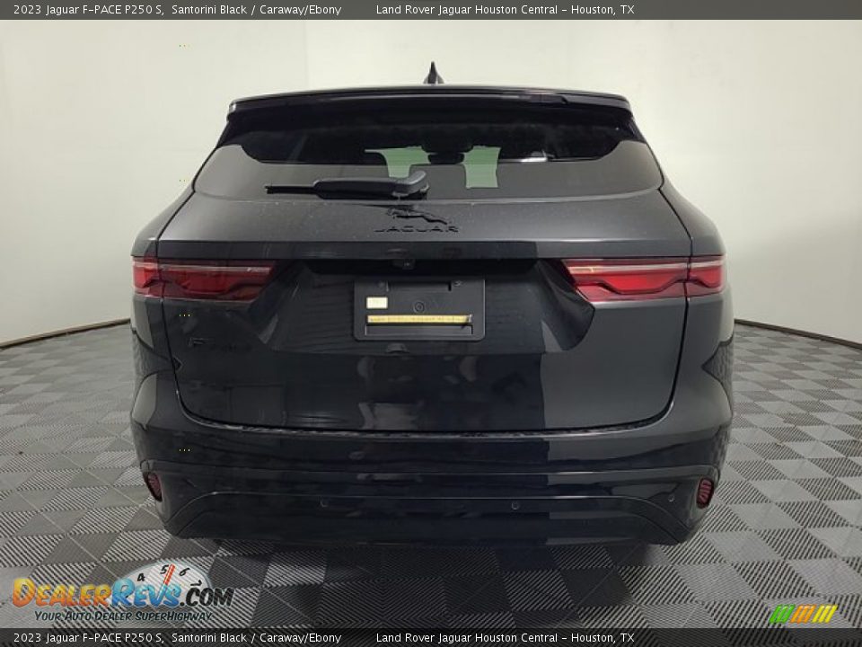 2023 Jaguar F-PACE P250 S Santorini Black / Caraway/Ebony Photo #7