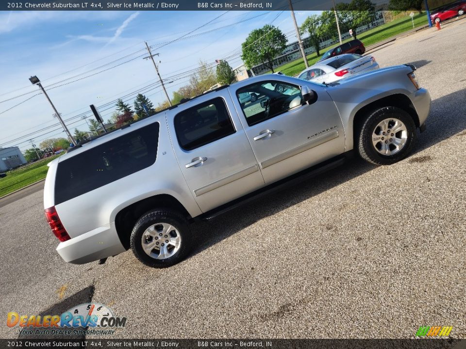 2012 Chevrolet Suburban LT 4x4 Silver Ice Metallic / Ebony Photo #4