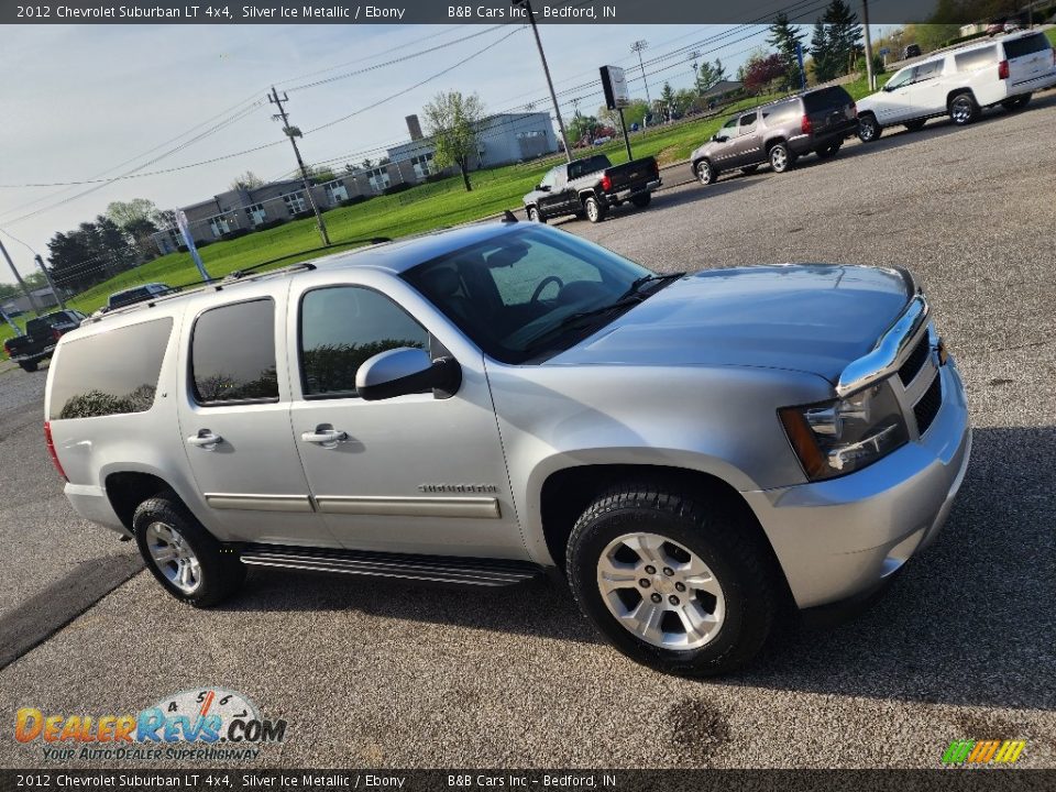 2012 Chevrolet Suburban LT 4x4 Silver Ice Metallic / Ebony Photo #5