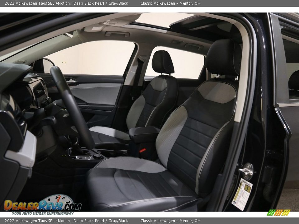 Front Seat of 2022 Volkswagen Taos SEL 4Motion Photo #5