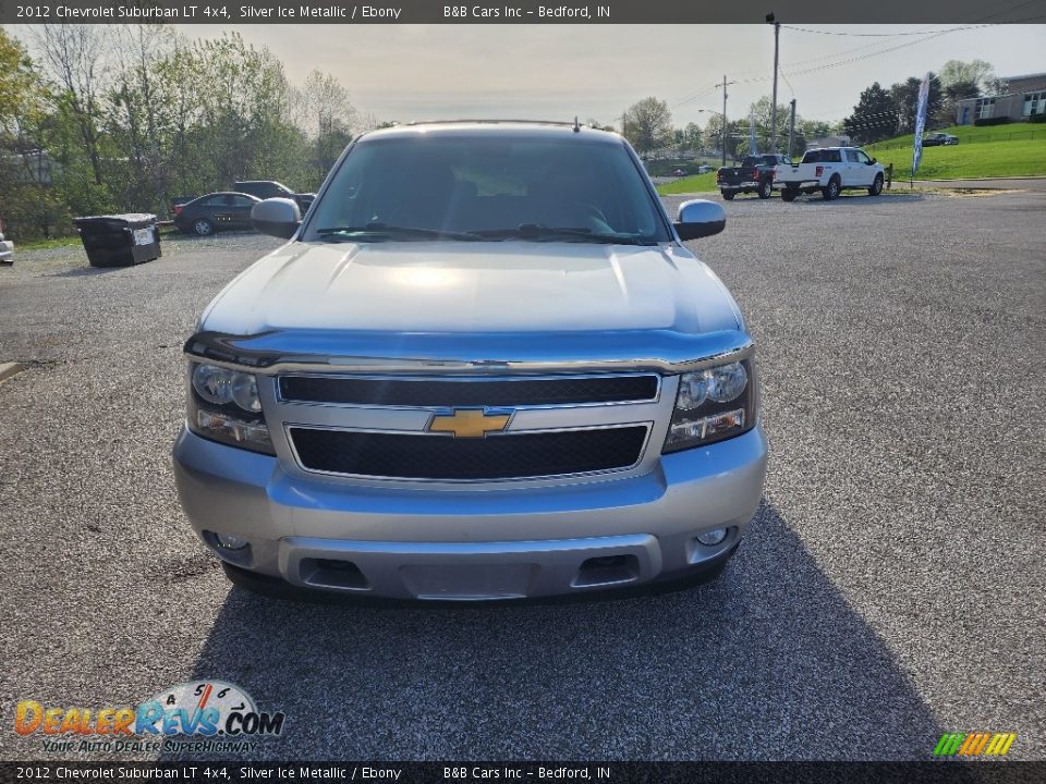 2012 Chevrolet Suburban LT 4x4 Silver Ice Metallic / Ebony Photo #6