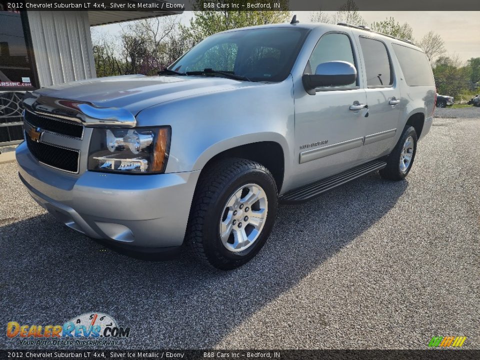 2012 Chevrolet Suburban LT 4x4 Silver Ice Metallic / Ebony Photo #7