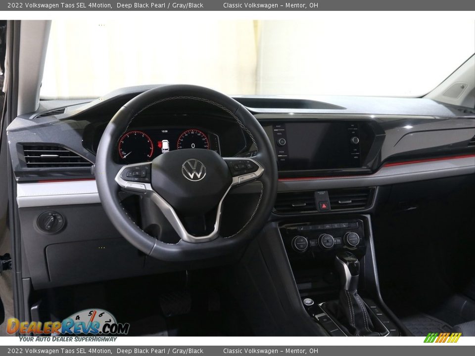 Dashboard of 2022 Volkswagen Taos SEL 4Motion Photo #6