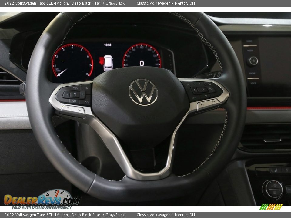 2022 Volkswagen Taos SEL 4Motion Steering Wheel Photo #7