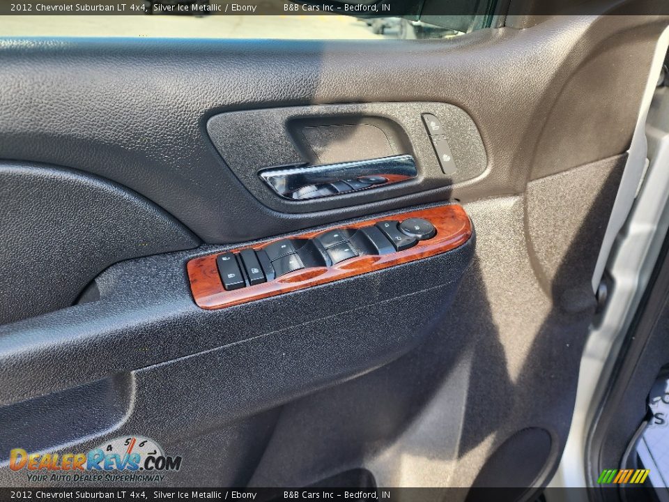 2012 Chevrolet Suburban LT 4x4 Silver Ice Metallic / Ebony Photo #8