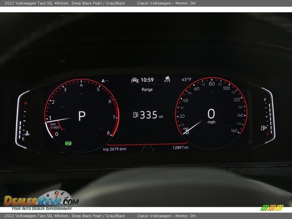 2022 Volkswagen Taos SEL 4Motion Gauges Photo #8