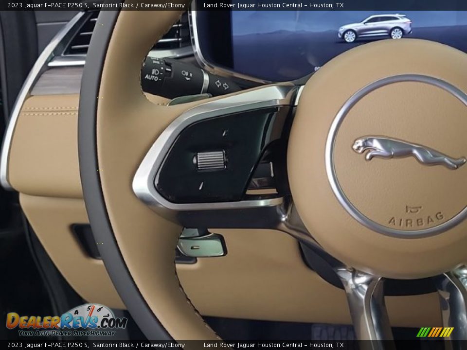 2023 Jaguar F-PACE P250 S Steering Wheel Photo #17