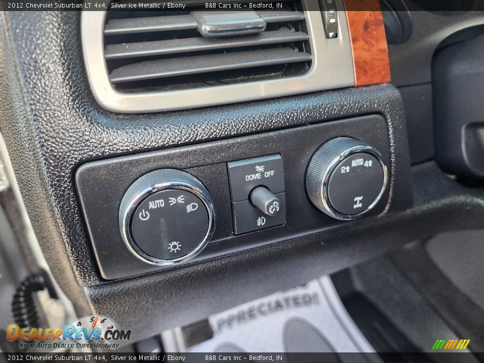 2012 Chevrolet Suburban LT 4x4 Silver Ice Metallic / Ebony Photo #9