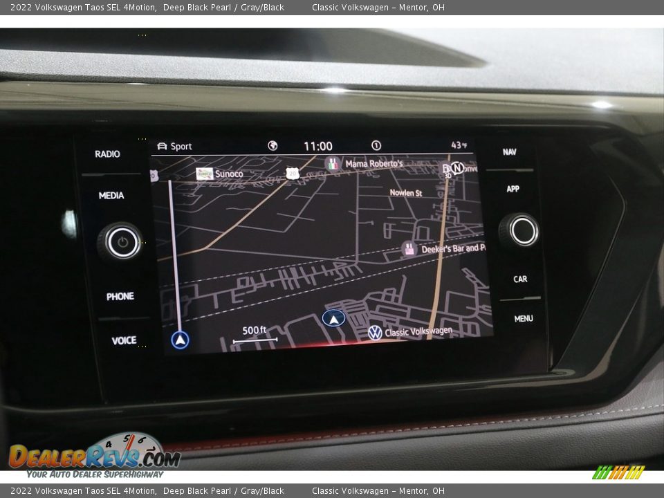 Navigation of 2022 Volkswagen Taos SEL 4Motion Photo #12
