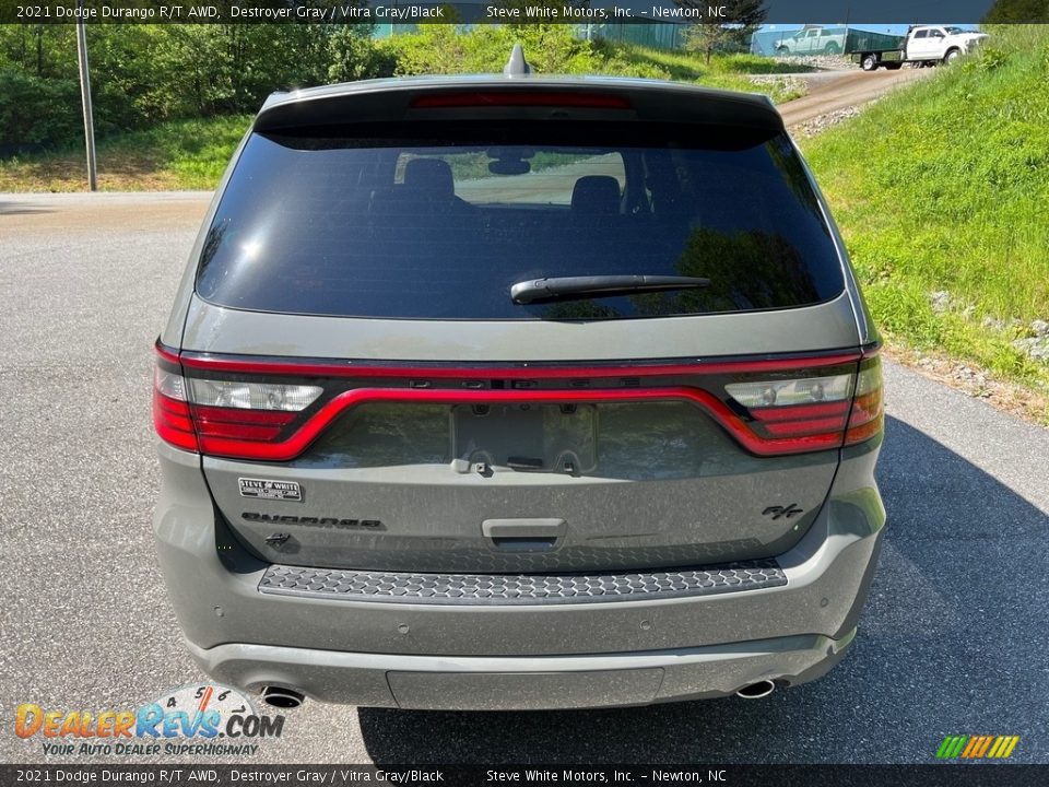 2021 Dodge Durango R/T AWD Destroyer Gray / Vitra Gray/Black Photo #8