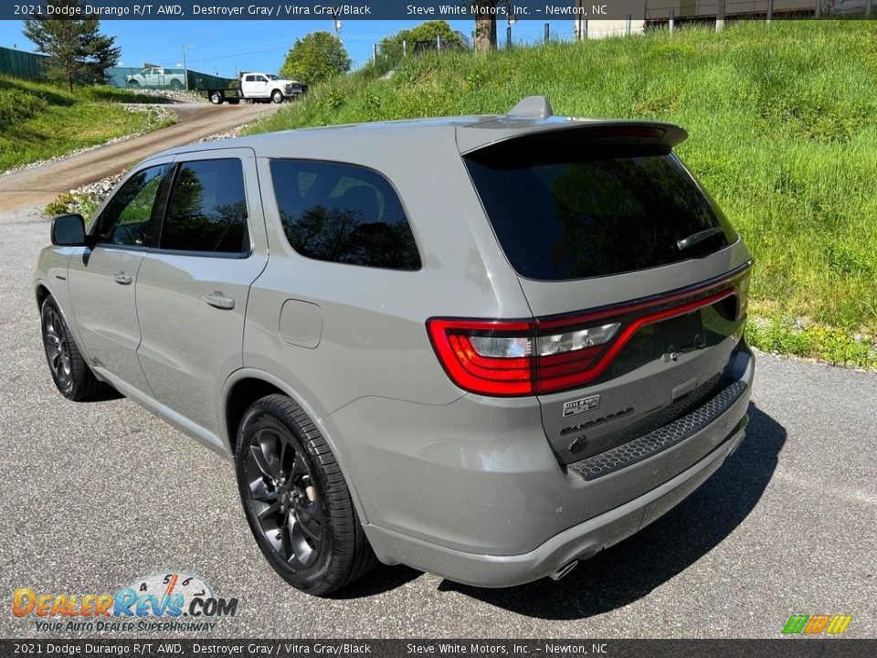 2021 Dodge Durango R/T AWD Destroyer Gray / Vitra Gray/Black Photo #9