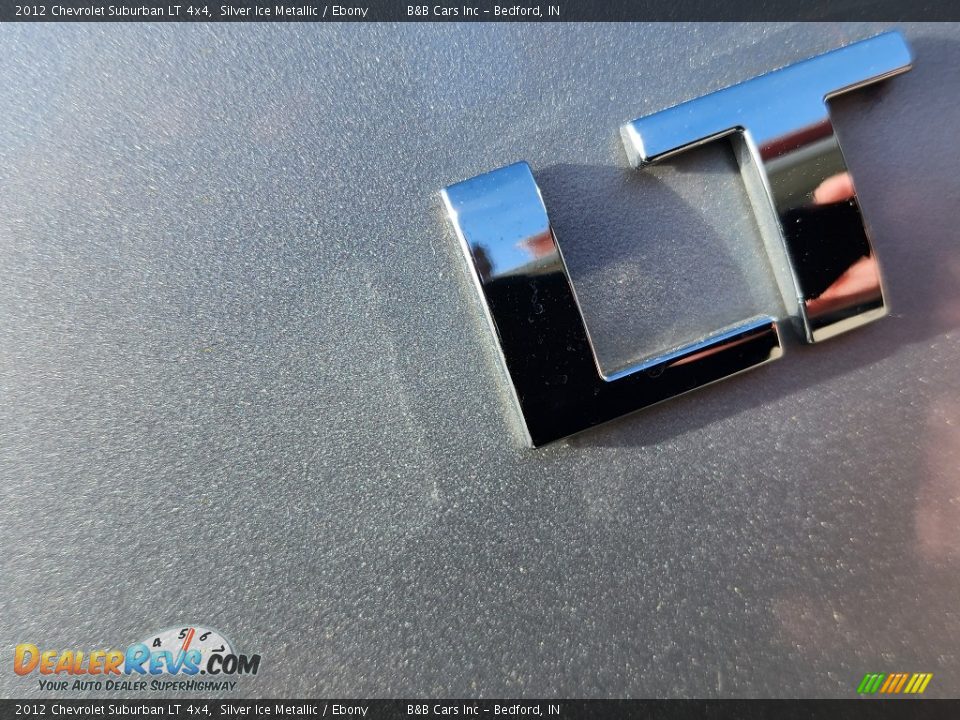 2012 Chevrolet Suburban LT 4x4 Silver Ice Metallic / Ebony Photo #25