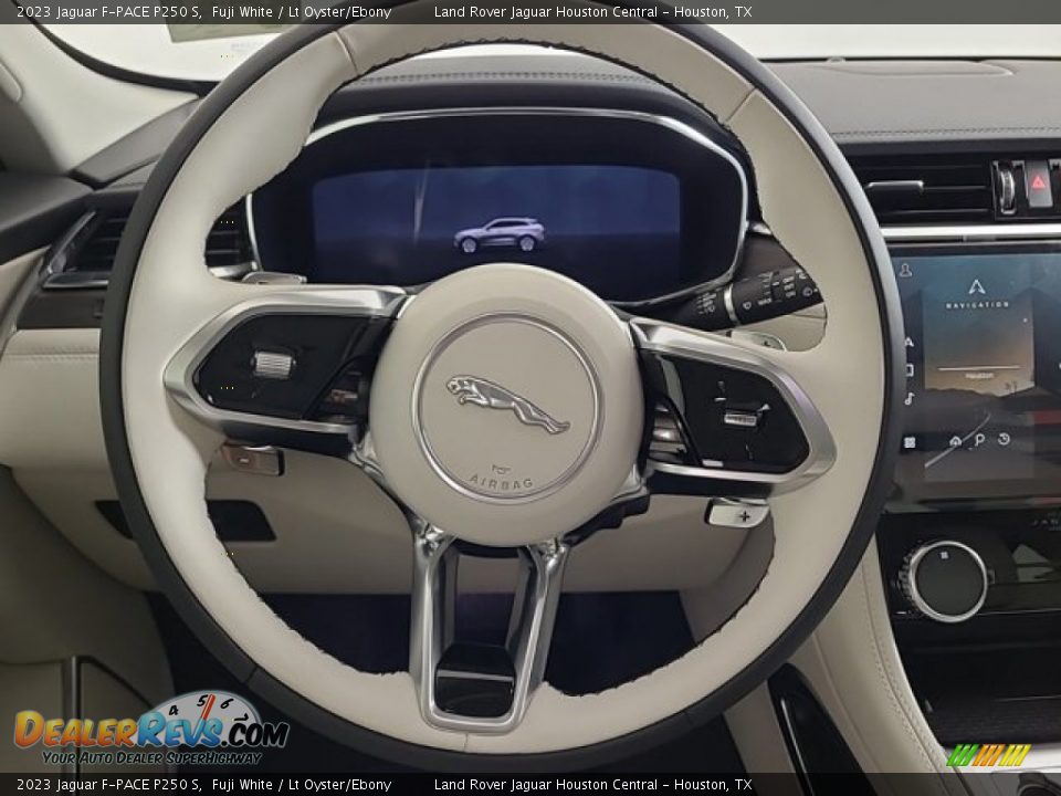 2023 Jaguar F-PACE P250 S Steering Wheel Photo #16