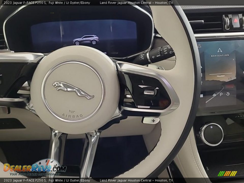 2023 Jaguar F-PACE P250 S Steering Wheel Photo #18