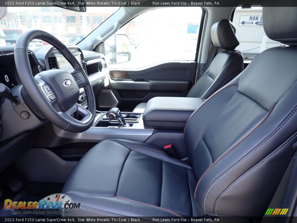 Front Seat of 2023 Ford F150 Lariat SuperCrew 4x4 Photo #15