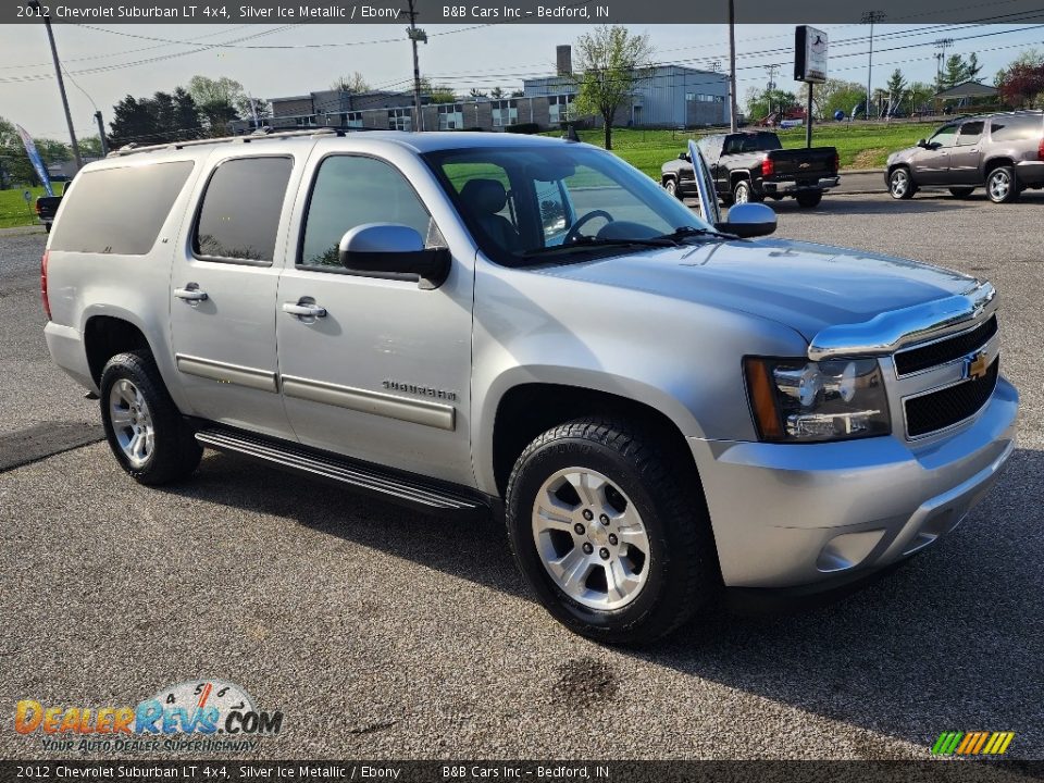 2012 Chevrolet Suburban LT 4x4 Silver Ice Metallic / Ebony Photo #31