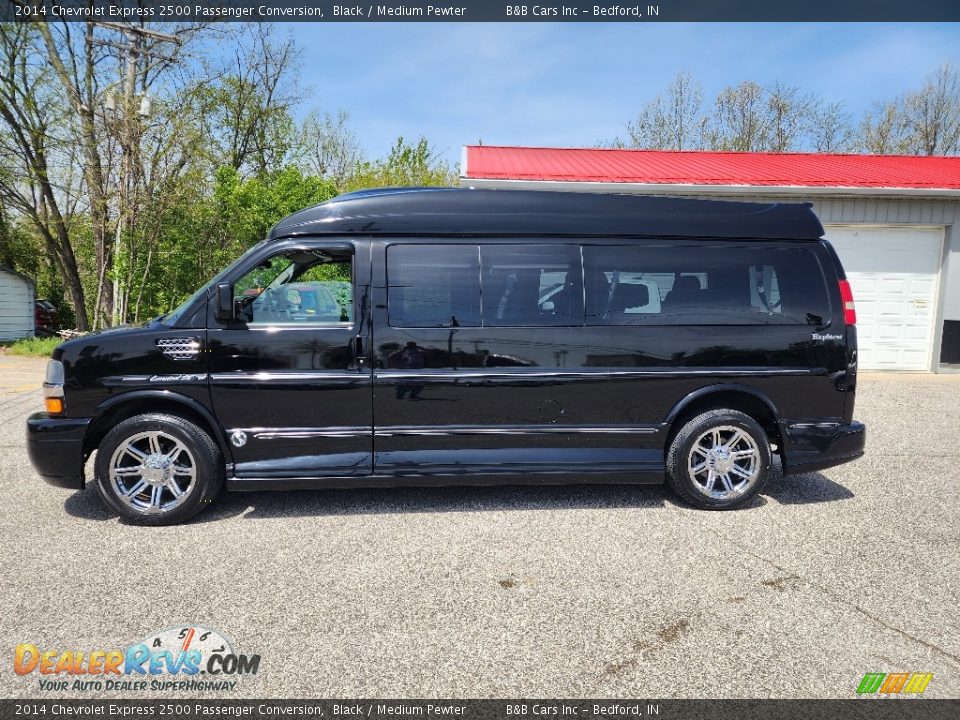 Black 2014 Chevrolet Express 2500 Passenger Conversion Photo #1