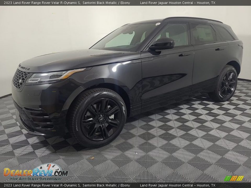 2023 Land Rover Range Rover Velar R-Dynamic S Santorini Black Metallic / Ebony Photo #1