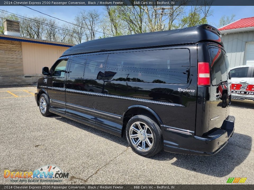 2014 Chevrolet Express 2500 Passenger Conversion Black / Medium Pewter Photo #2