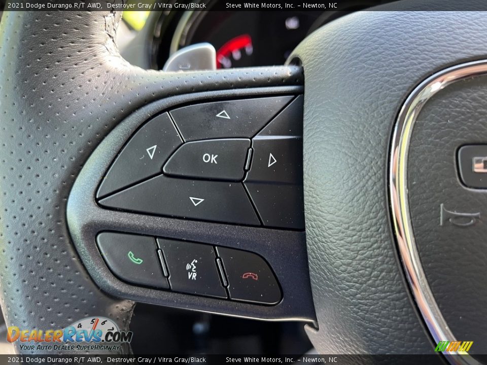 2021 Dodge Durango R/T AWD Steering Wheel Photo #24