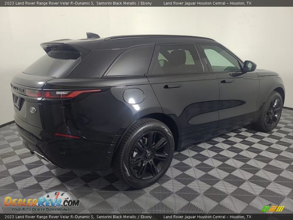 2023 Land Rover Range Rover Velar R-Dynamic S Santorini Black Metallic / Ebony Photo #2