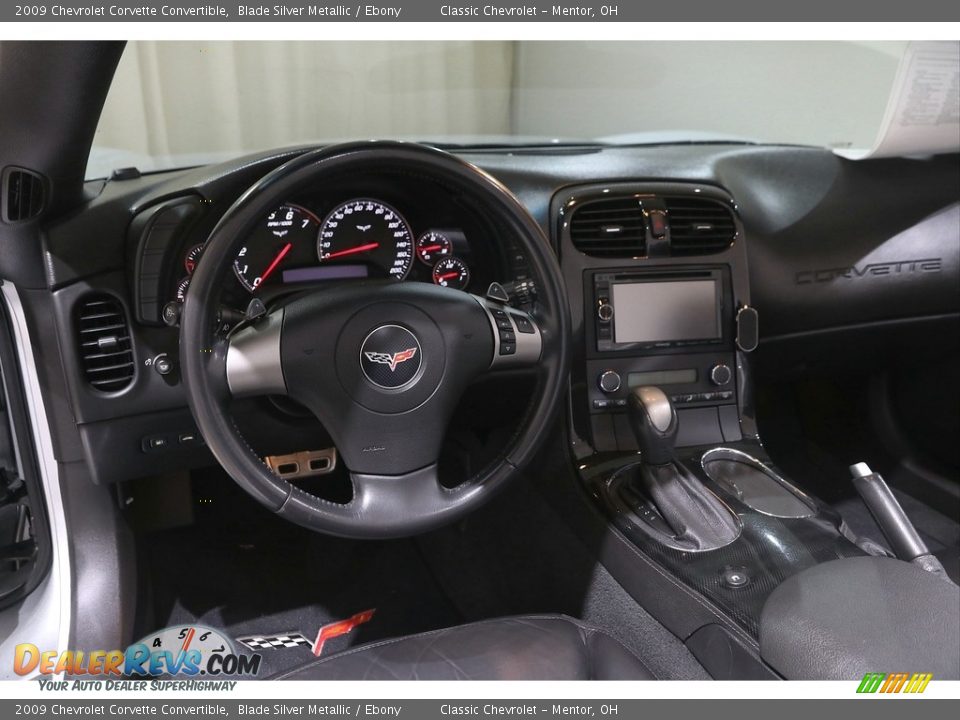 Dashboard of 2009 Chevrolet Corvette Convertible Photo #7