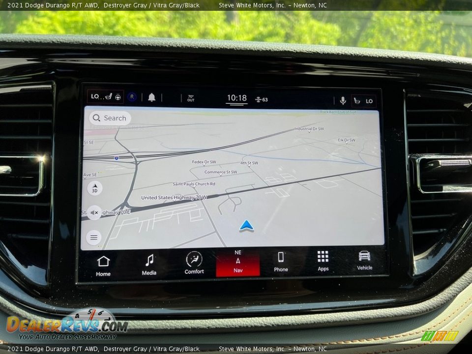 Navigation of 2021 Dodge Durango R/T AWD Photo #28
