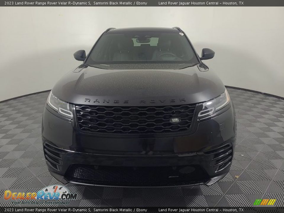 2023 Land Rover Range Rover Velar R-Dynamic S Santorini Black Metallic / Ebony Photo #8