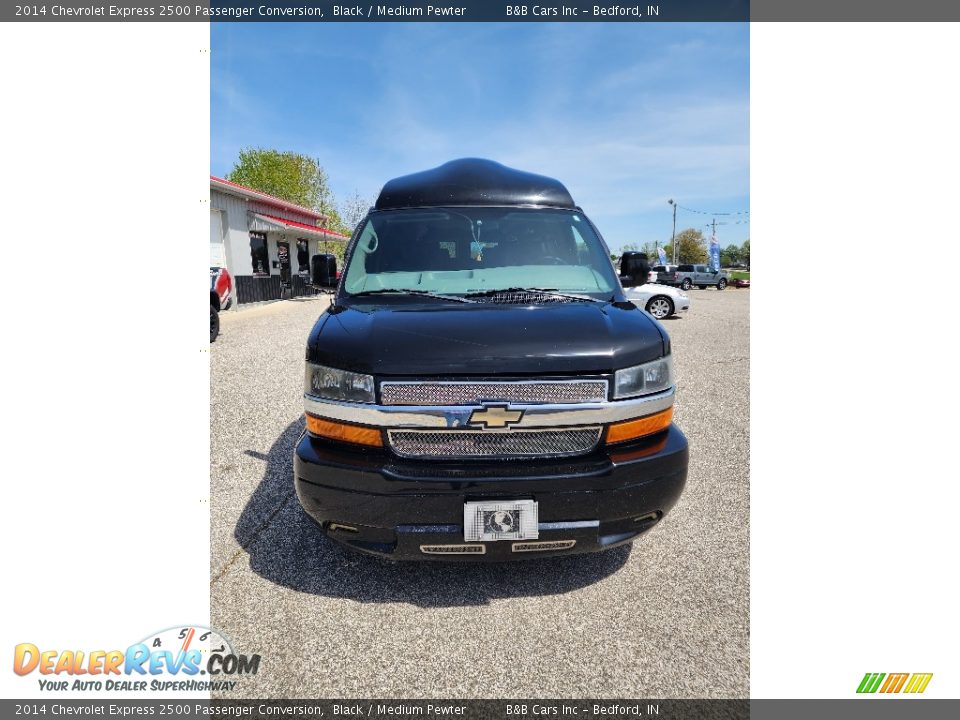 2014 Chevrolet Express 2500 Passenger Conversion Black / Medium Pewter Photo #7