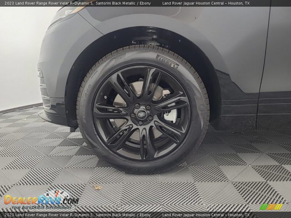 2023 Land Rover Range Rover Velar R-Dynamic S Santorini Black Metallic / Ebony Photo #9