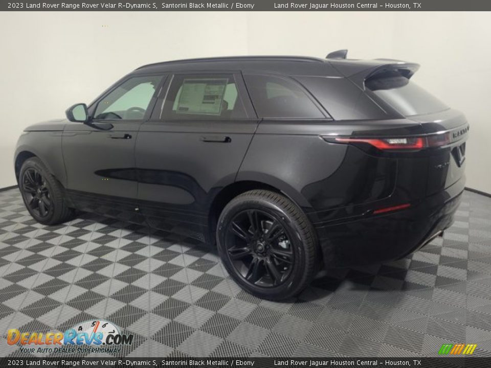 2023 Land Rover Range Rover Velar R-Dynamic S Santorini Black Metallic / Ebony Photo #10