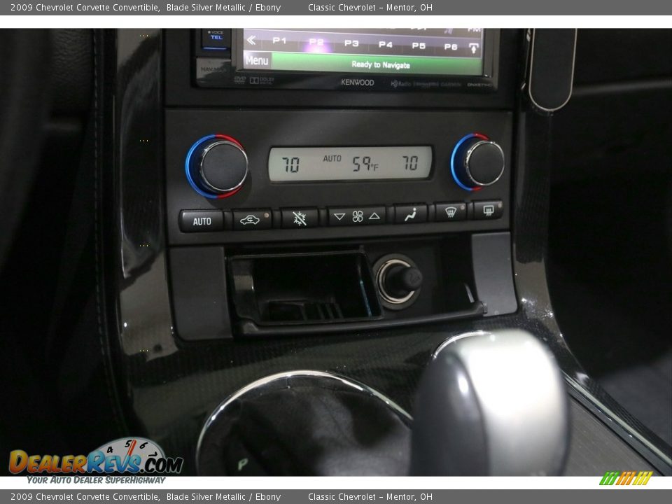 Controls of 2009 Chevrolet Corvette Convertible Photo #14