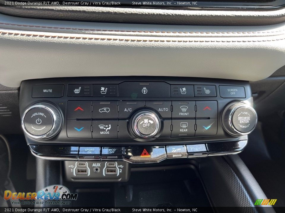 Controls of 2021 Dodge Durango R/T AWD Photo #31