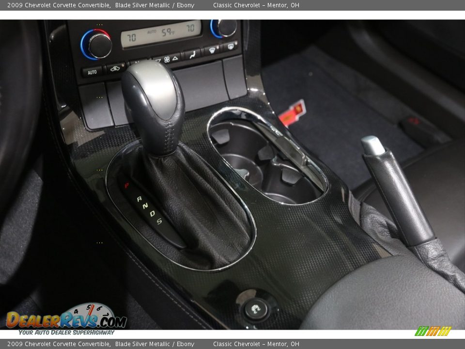 2009 Chevrolet Corvette Convertible Shifter Photo #16