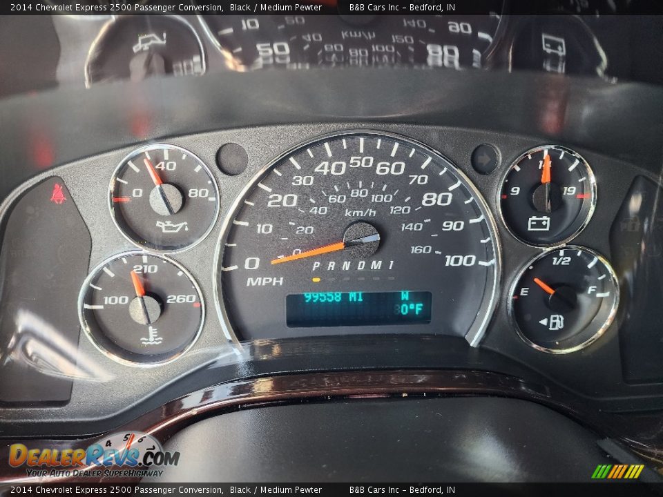 2014 Chevrolet Express 2500 Passenger Conversion Gauges Photo #13