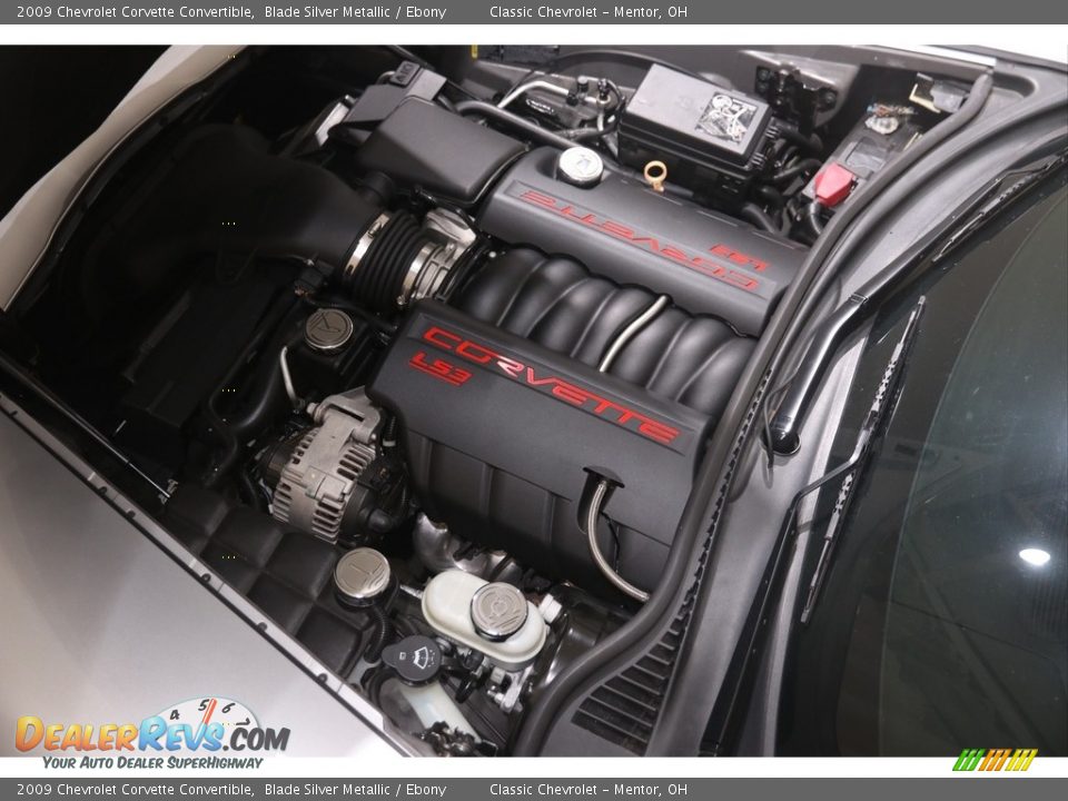 2009 Chevrolet Corvette Convertible 6.2 Liter OHV 16-Valve LS3 V8 Engine Photo #20