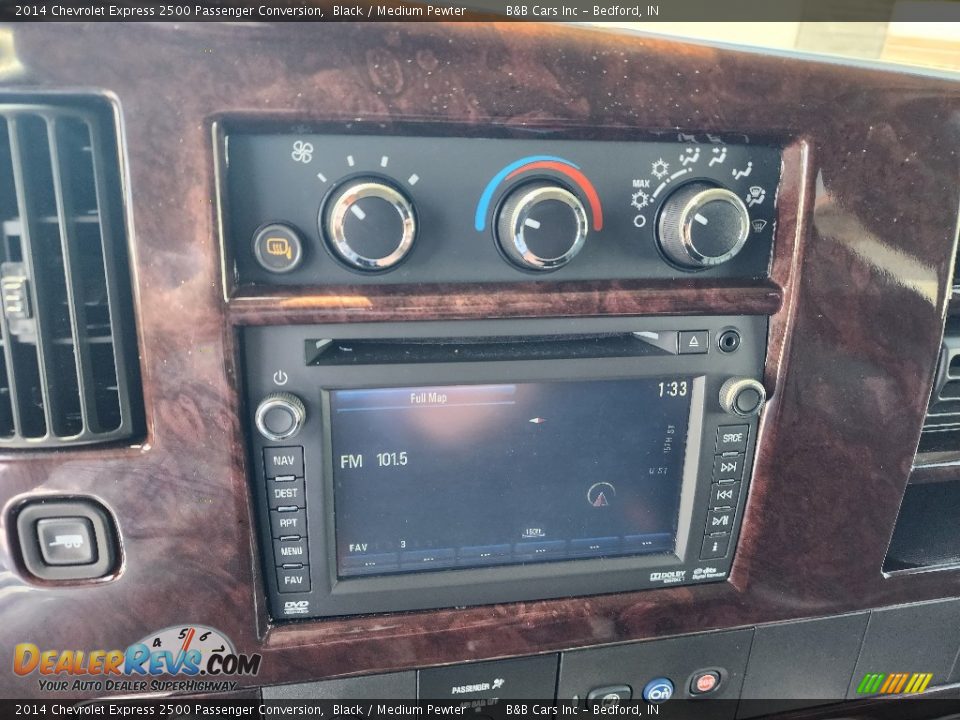 Controls of 2014 Chevrolet Express 2500 Passenger Conversion Photo #15