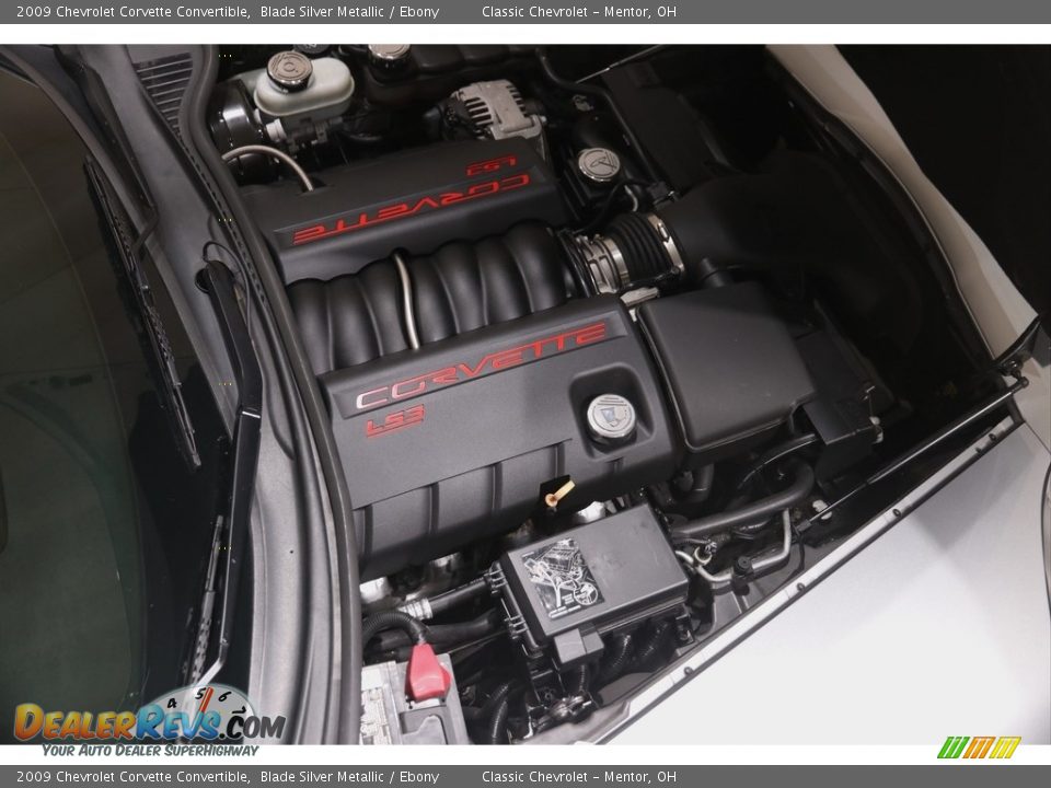 2009 Chevrolet Corvette Convertible 6.2 Liter OHV 16-Valve LS3 V8 Engine Photo #21