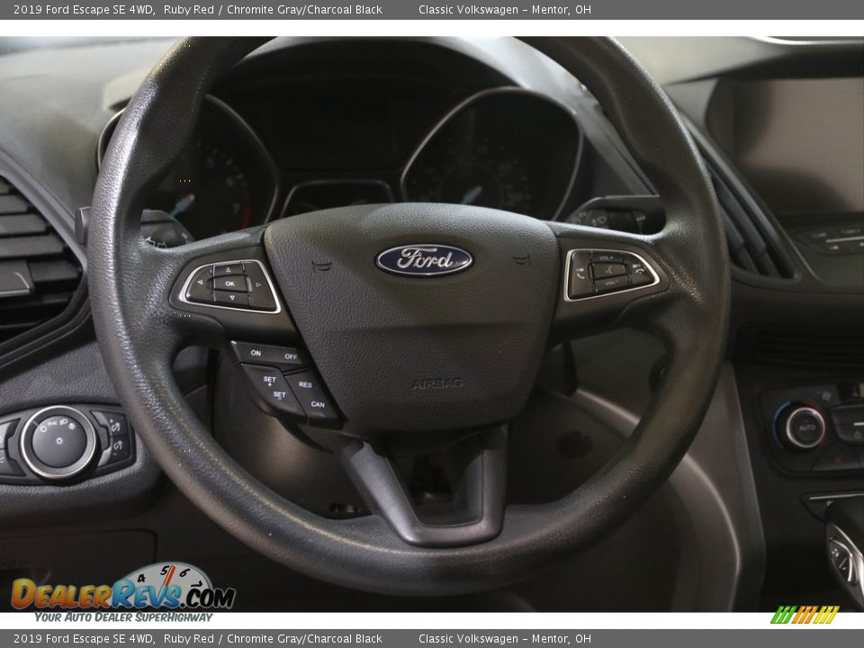 2019 Ford Escape SE 4WD Ruby Red / Chromite Gray/Charcoal Black Photo #8